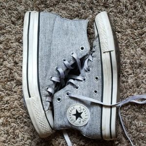 Converse Sparkle Knit High Top Sneaker